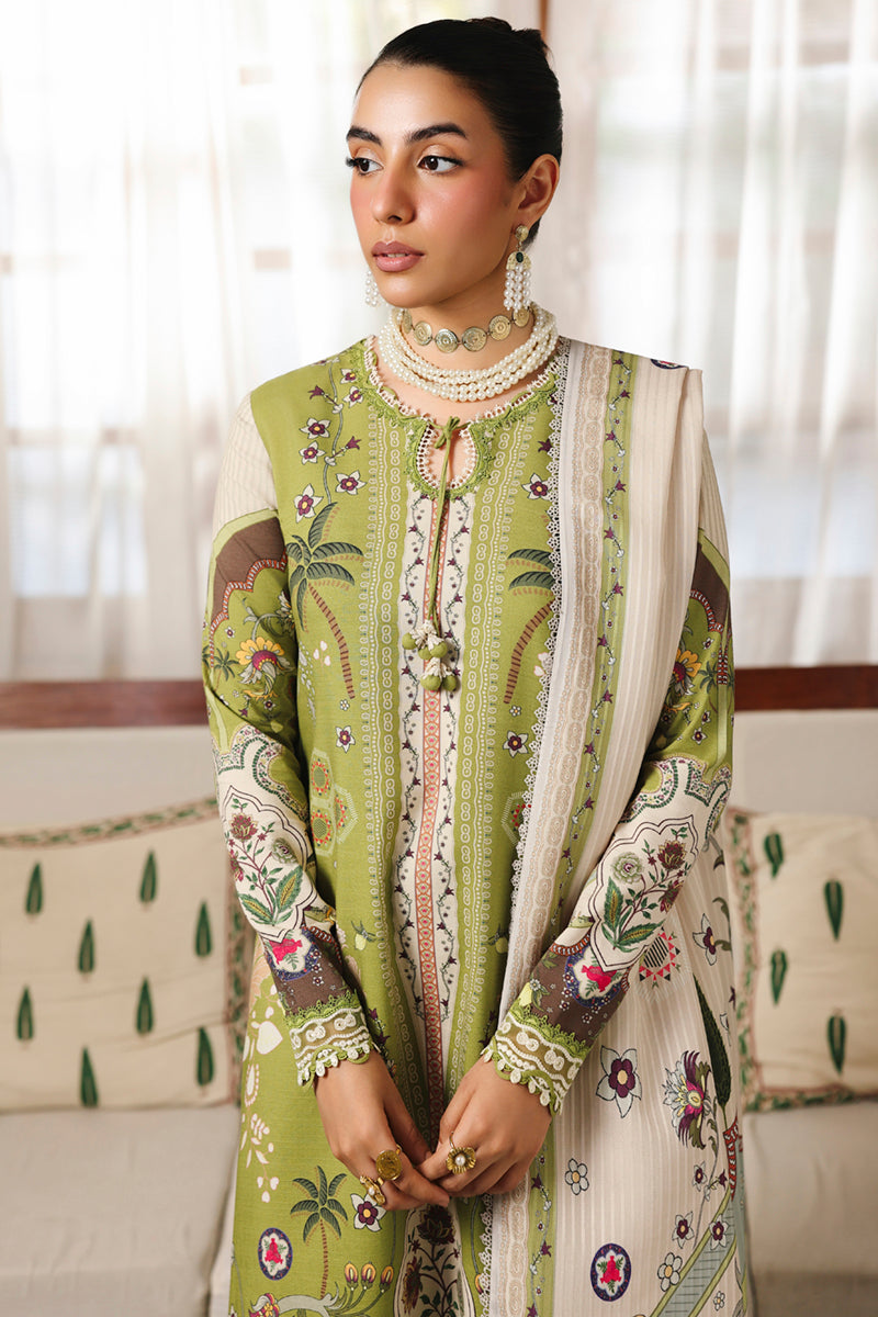 Qalamkar | QPrints Winter 25 | QW-07 (B) TAHLIA - House Of Hania
