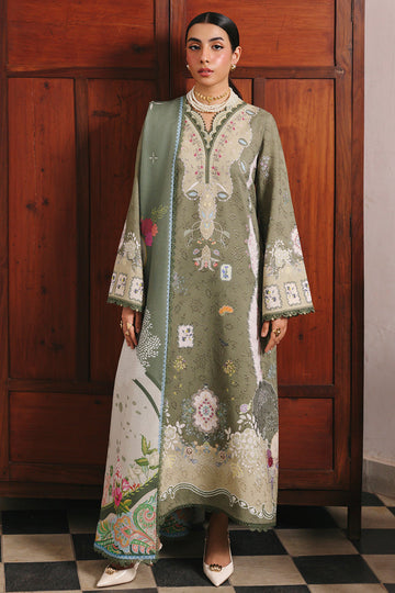 Qalamkar | QPrints Winter 25 | QW-09 (A) KHANZA - House Of Hania