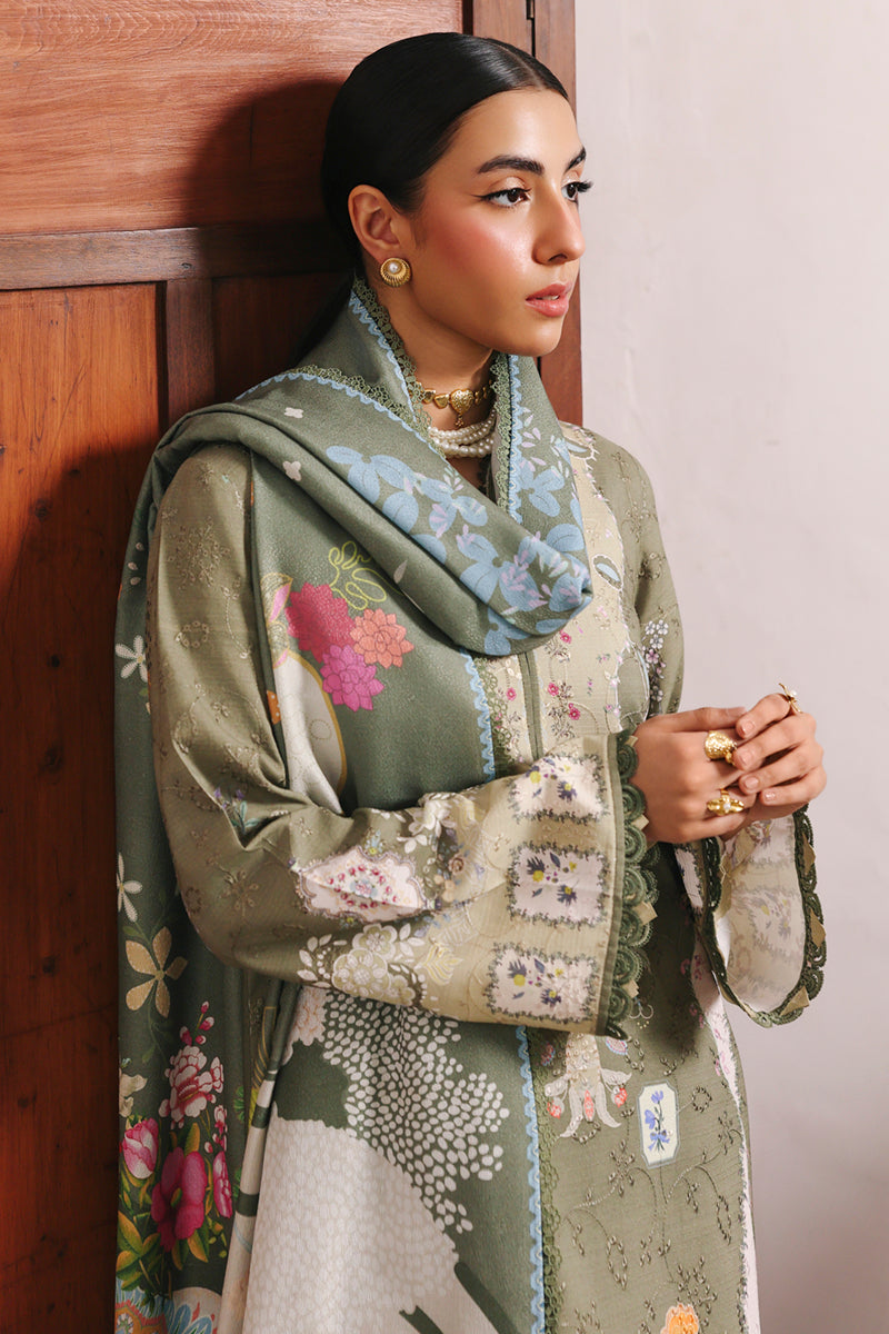 Qalamkar | QPrints Winter 25 | QW-09 (A) KHANZA - House Of Hania