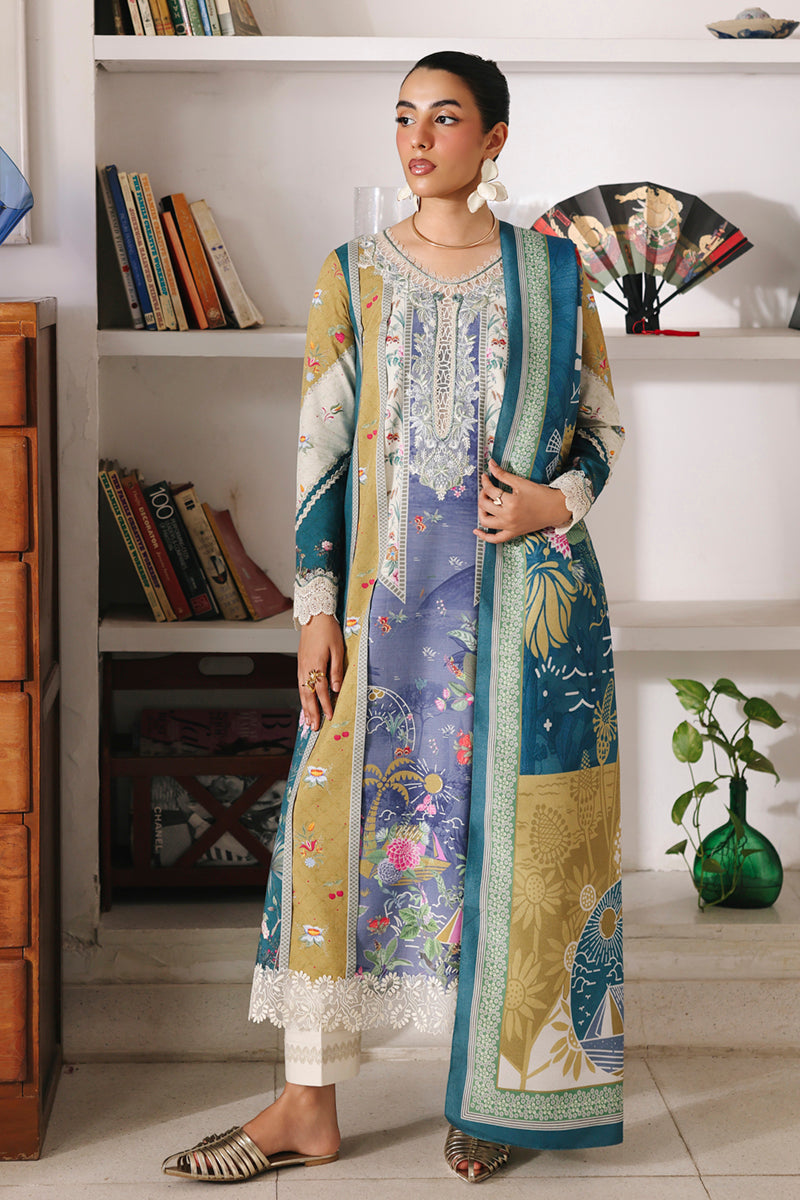 Qalamkar | QPrints Winter 25 | QW-10 (A) ALINA - House Of Hania