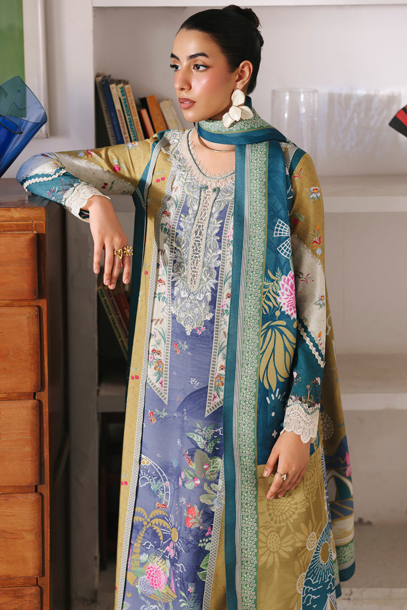 Qalamkar | QPrints Winter 25 | QW-10 (A) ALINA - House Of Hania