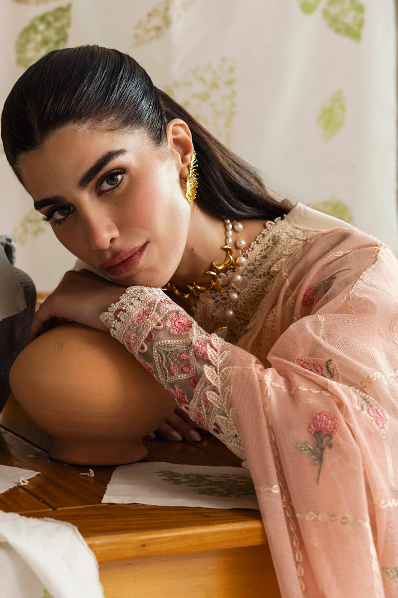 Qalamkar | Qlinekari Lawn | DC-07 Tyrah - House Of Hania