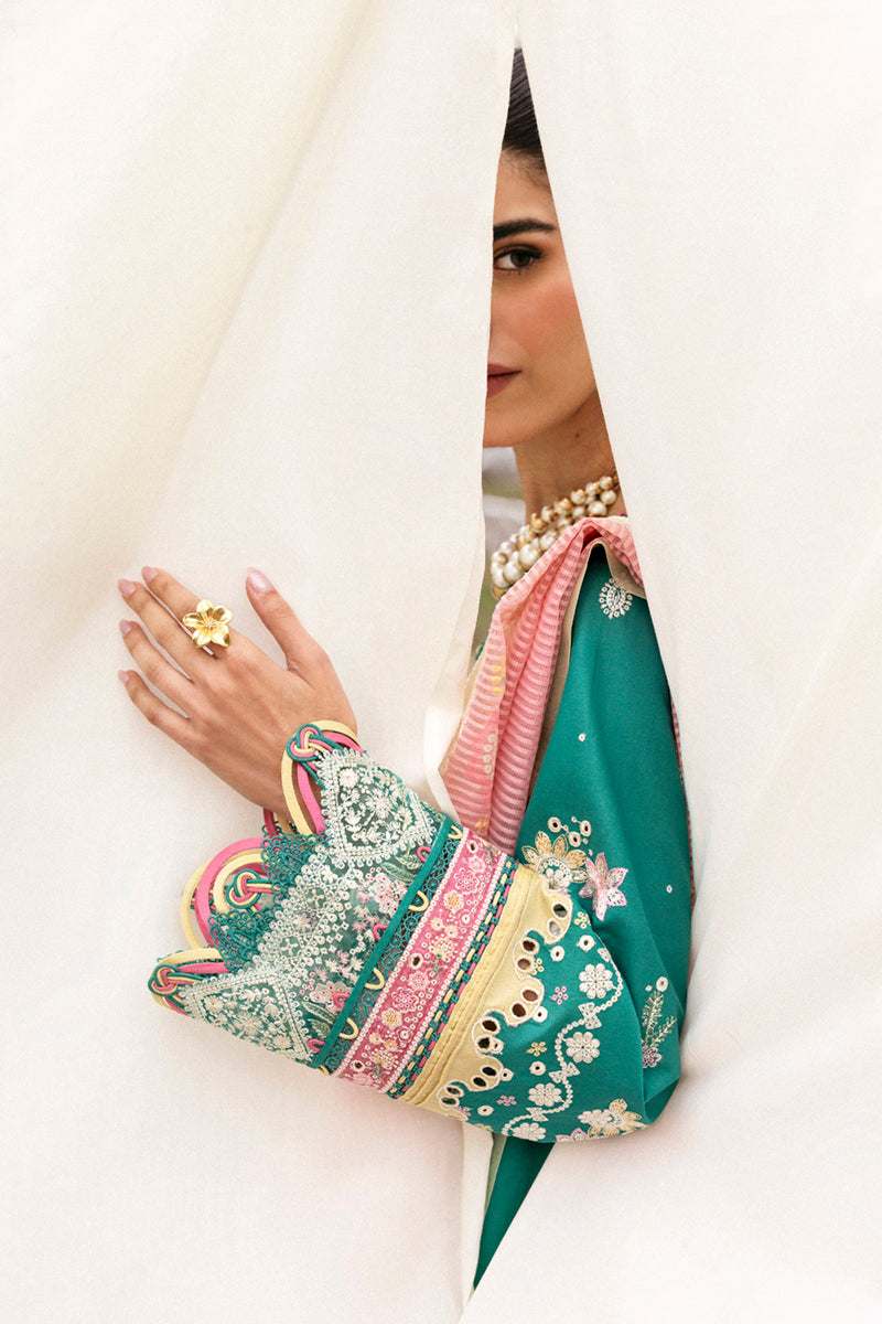 Qalamkar | Qlinekari Lawn | DC-08 Elida - House Of Hania