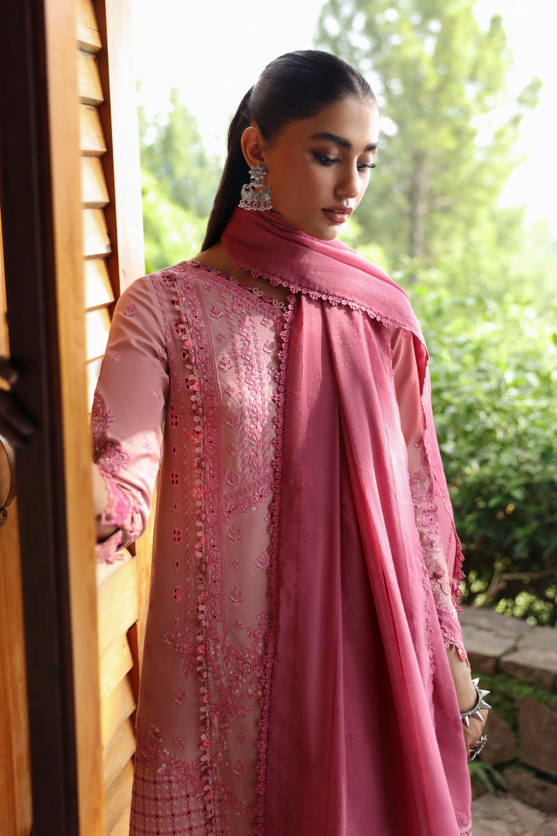 Qalamkar | Qlinekari Linen Collection | LM-12 KEIRA - House Of Hania