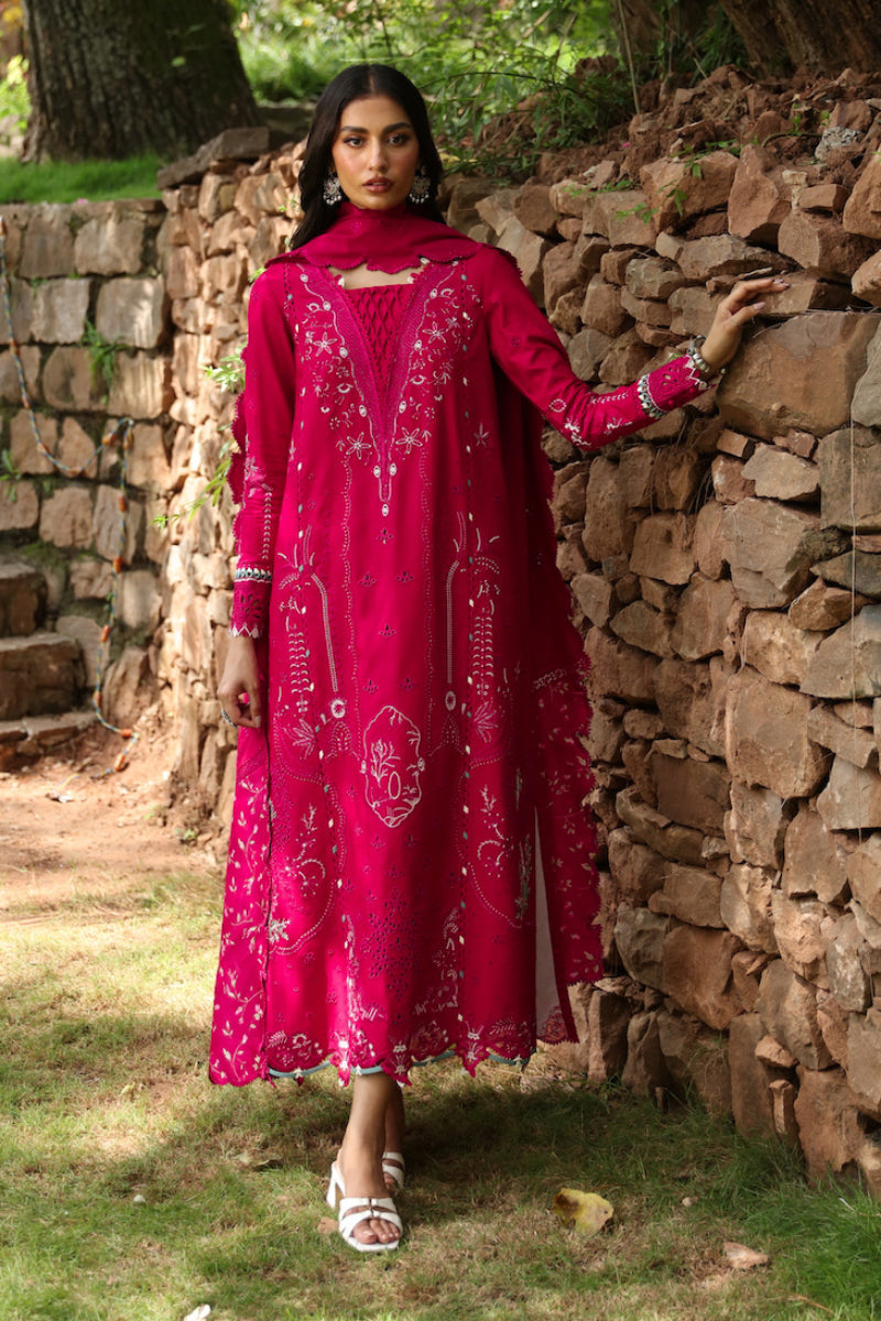 Qalamkar | Qlinekari Linen Collection | LM-13 TARA - House Of Hania