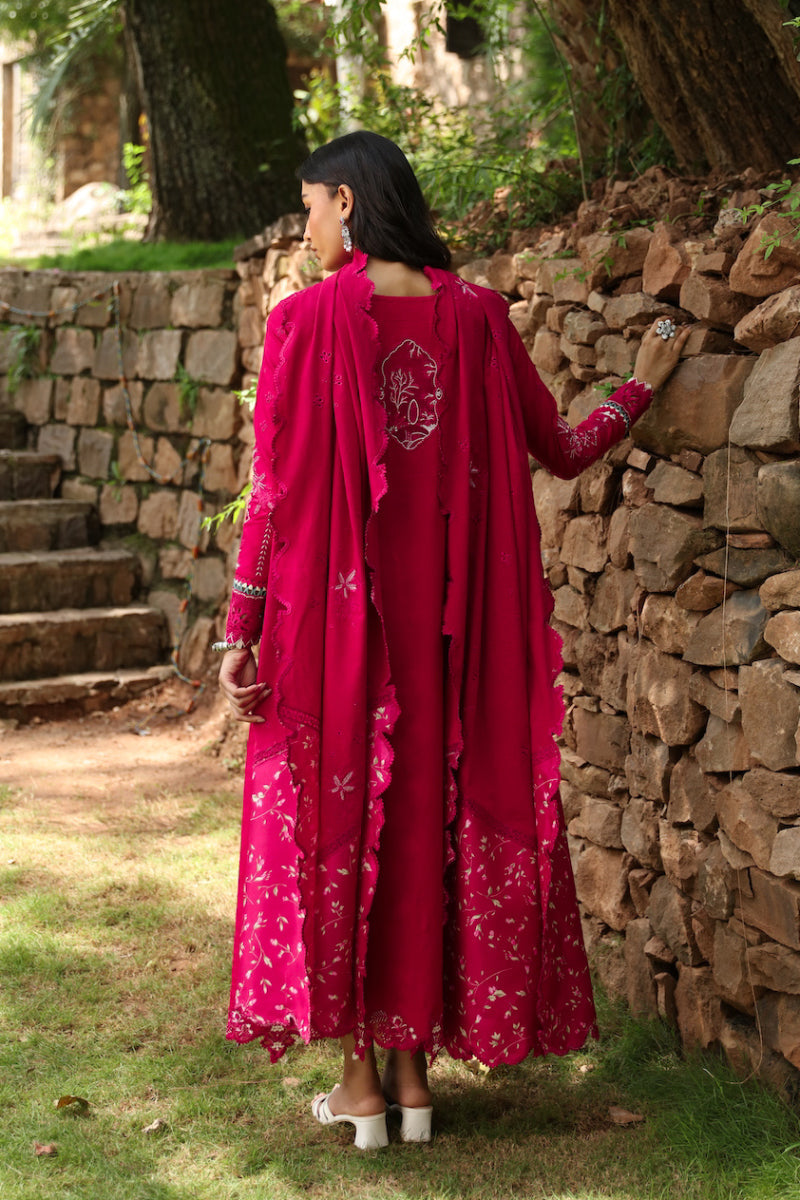 Qalamkar | Qlinekari Linen Collection | LM-13 TARA - House Of Hania