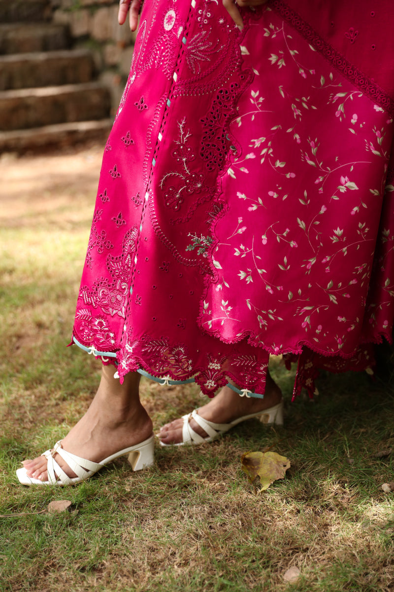 Qalamkar | Qlinekari Linen Collection | LM-13 TARA - House Of Hania