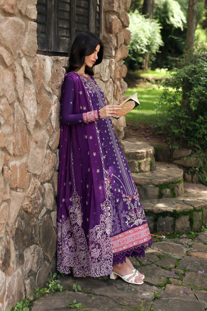 Qalamkar | Qlinekari Linen Collection | LM-15 EIMERA - House Of Hania