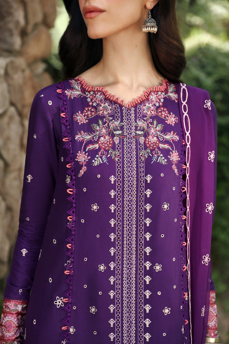 Qalamkar | Qlinekari Linen Collection | LM-15 EIMERA - House Of Hania