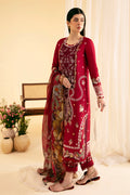 Qalamkar | Qlinekari Luxury Lawn | SQ-04 LARMINA - House Of Hania