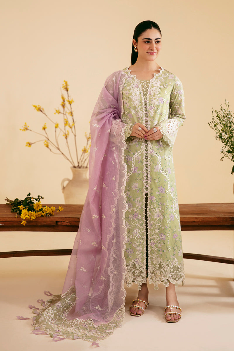 Qalamkar | Qlinekari Luxury Lawn | SQ-10 VEHJA - House Of Hania