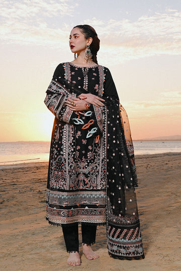 Qalamkar - SAAHIL LUXURY LAWN’23 - SP-11 HUMA - TC-314 - House Of Hania