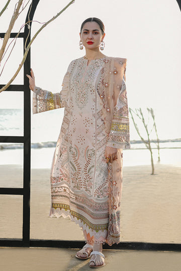 Qalamkar - SAAHIL LUXURY LAWN’23 - SP-14 BRIA - TC-357 - House Of Hania