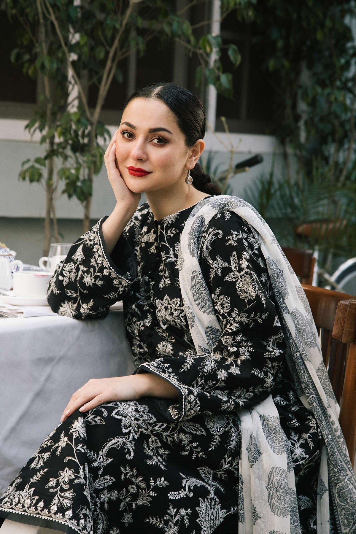 Qalamkar – SP-18 MARIA – LUXURY LAWN’23 - House Of Hania