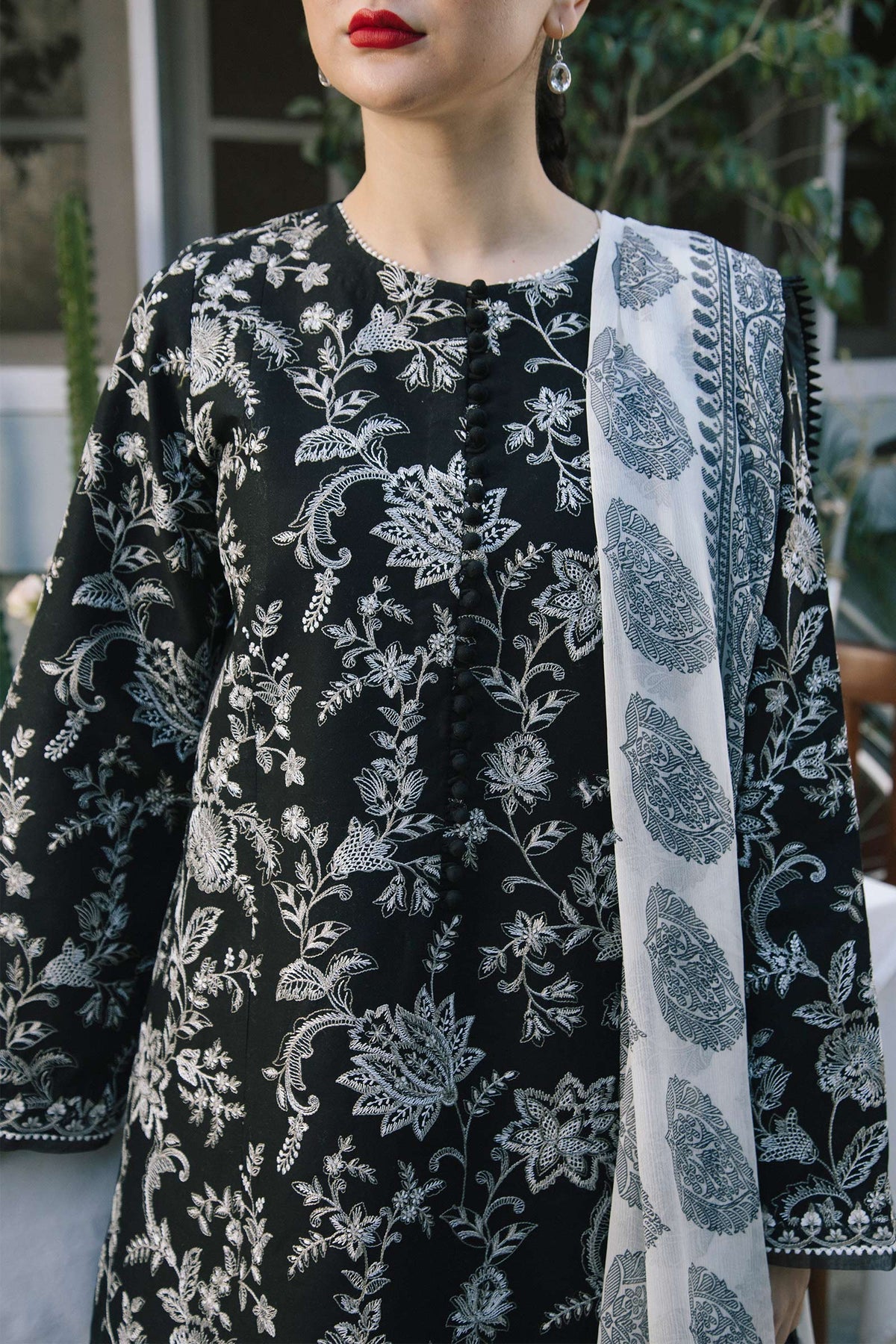 Qalamkar – SP-18 MARIA – LUXURY LAWN’23 - House Of Hania