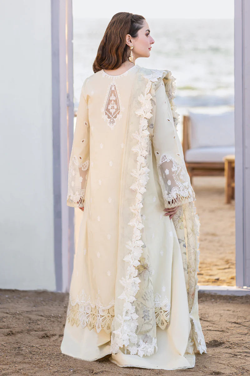 Qalamkar | Sahil Kinare Luxury Lawn | FP-01 JANA - House Of Hania