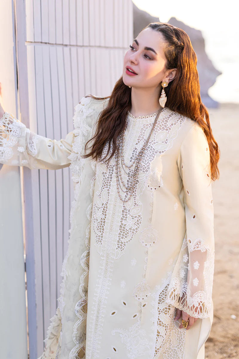 Qalamkar | Sahil Kinare Luxury Lawn | FP-01 JANA - House Of Hania