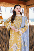 Qalamkar | Sahil Kinare Luxury Lawn | FP-03 SELMA - House Of Hania