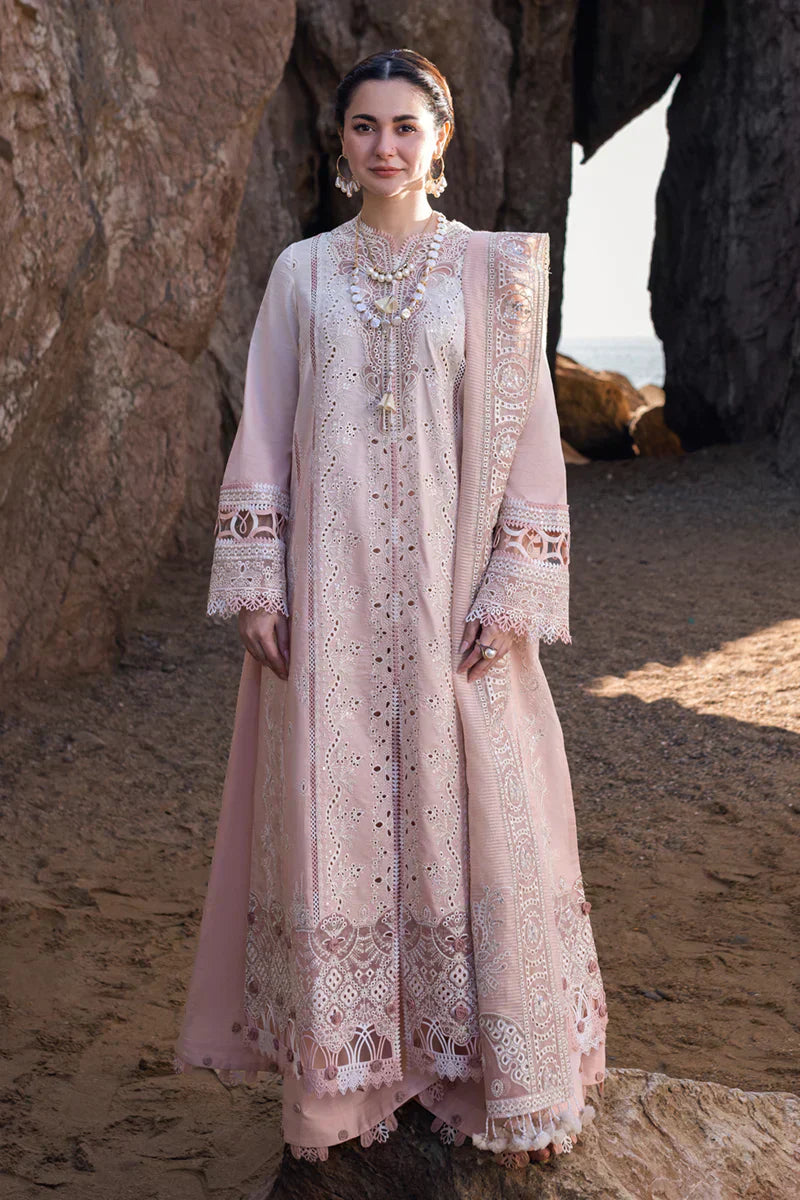 Qalamkar | Sahil Kinare Luxury Lawn | FP-05 AALIYAH - House Of Hania