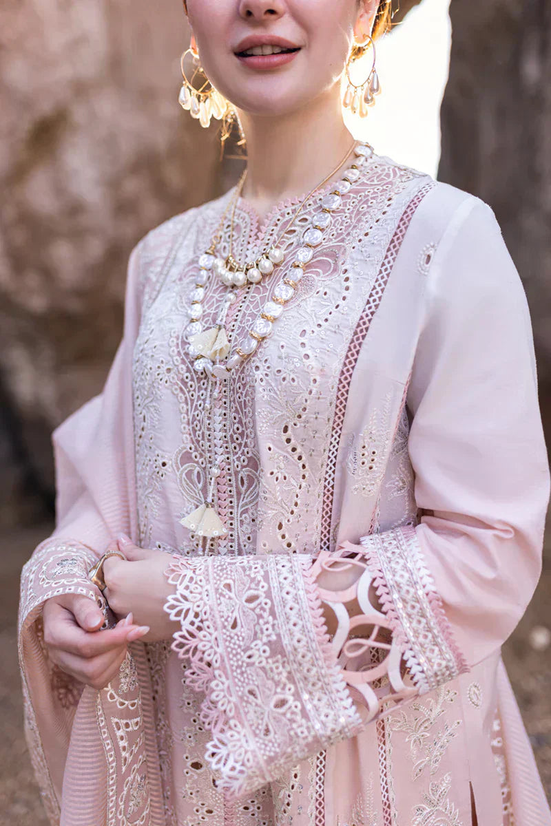 Qalamkar | Sahil Kinare Luxury Lawn | FP-05 AALIYAH - House Of Hania