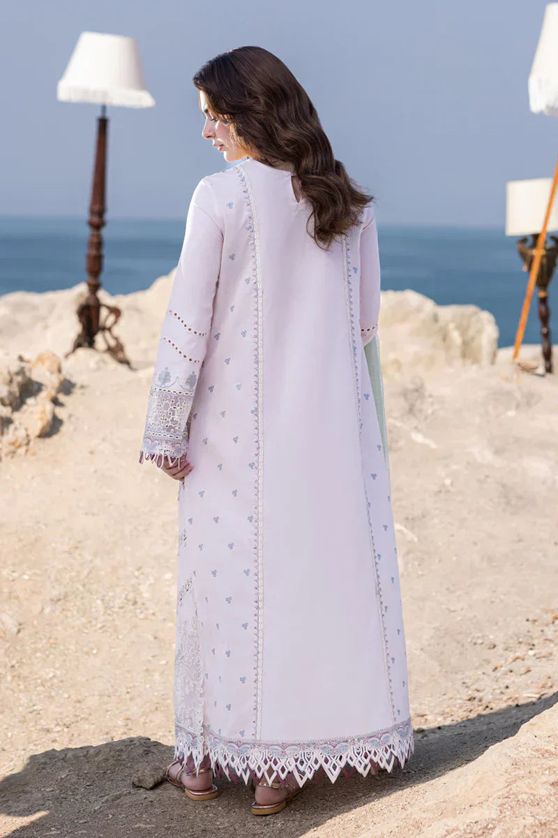 Qalamkar | Sahil Kinare Luxury Lawn | FP-08 NIA - House Of Hania