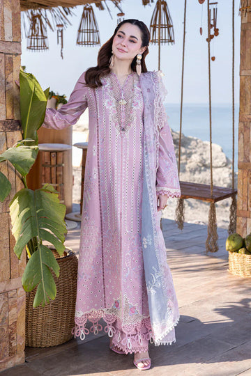 Qalamkar | Sahil Kinare Luxury Lawn | FP-10 LINA - House Of Hania
