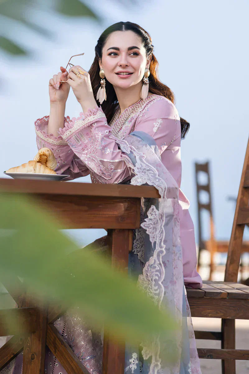 Qalamkar | Sahil Kinare Luxury Lawn | FP-10 LINA - House Of Hania