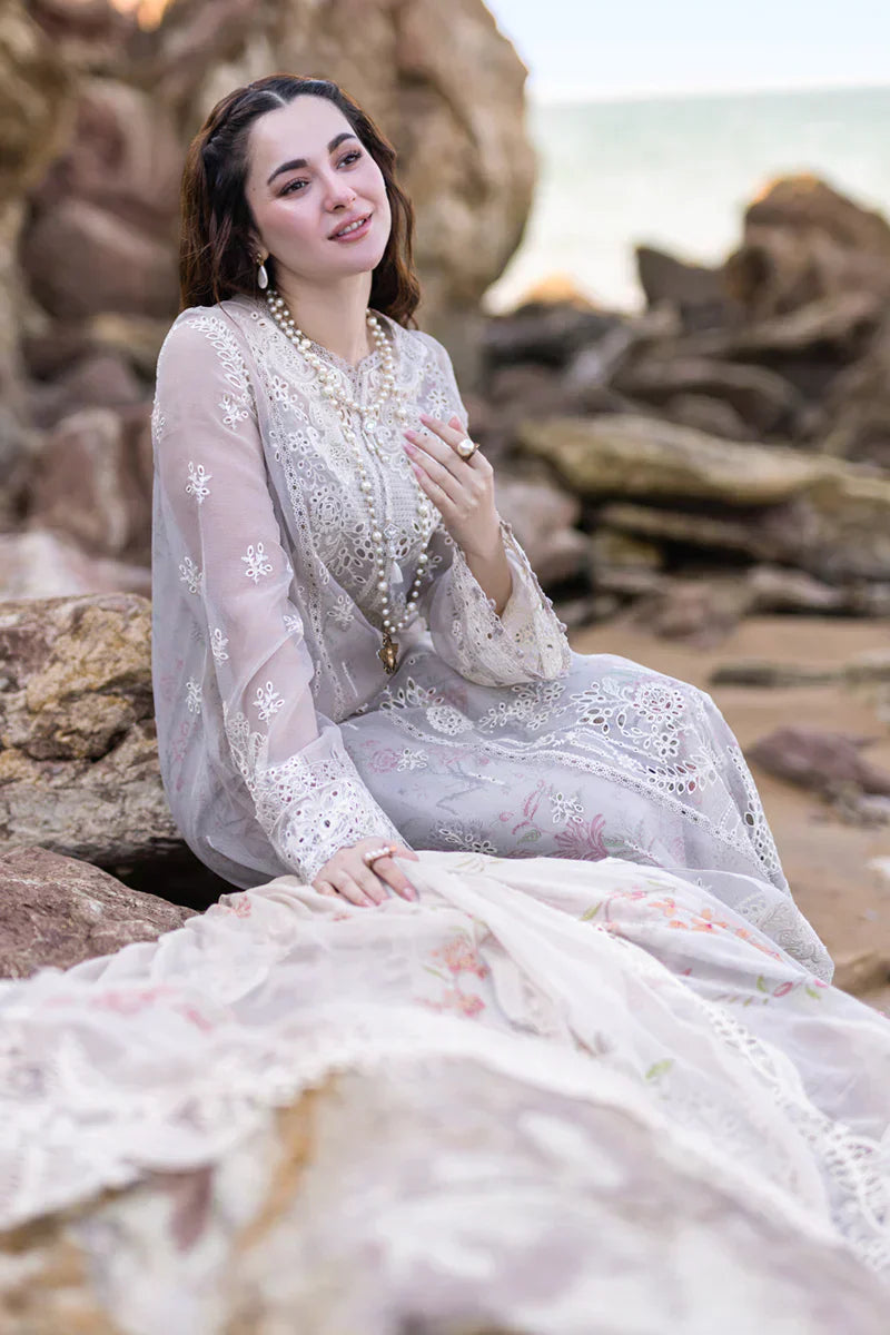 Qalamkar | Sahil Kinare Luxury Lawn | FP-11 EMIRA - House Of Hania