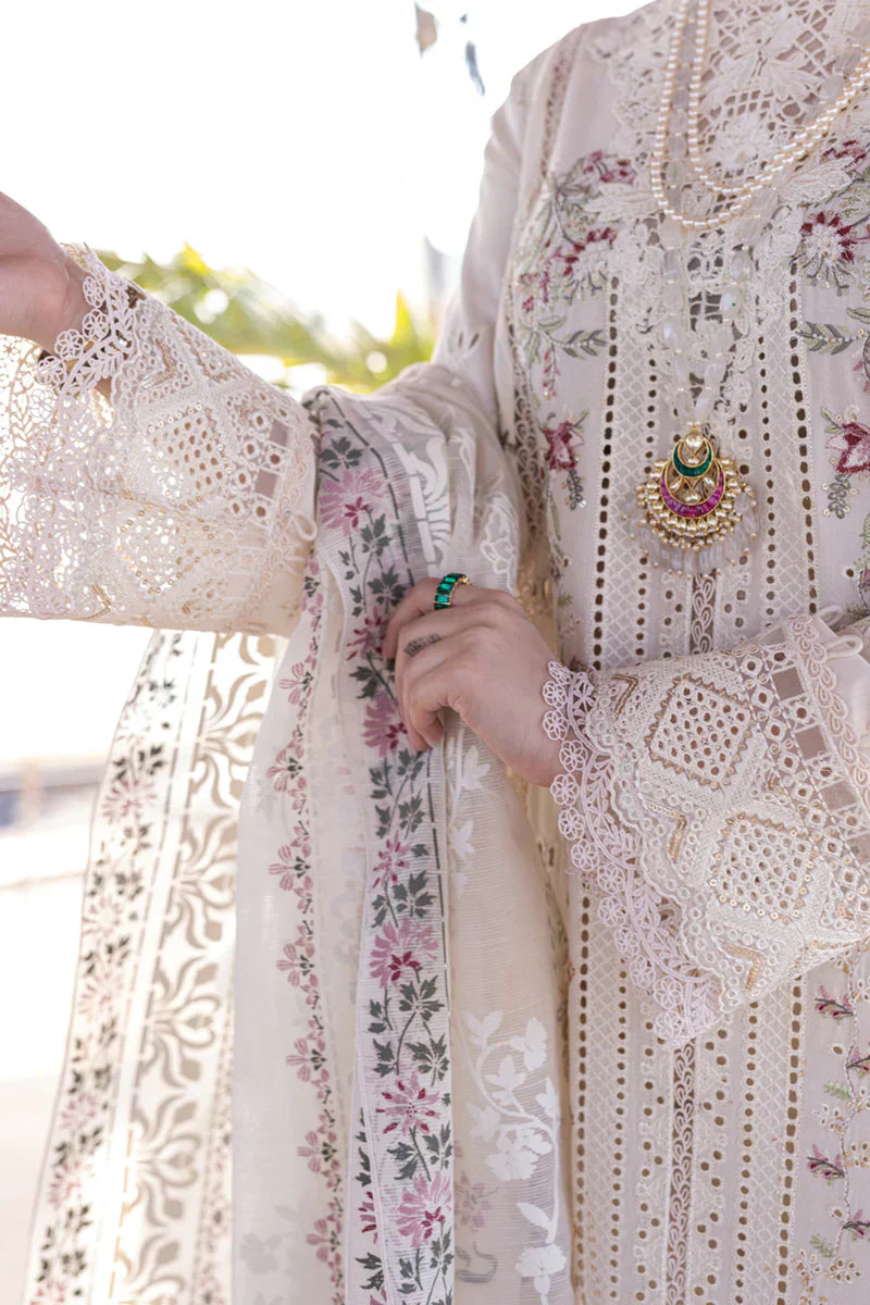 Qalamkar | Sahil Kinare Luxury Lawn | FP-12 MARWA - House Of Hania