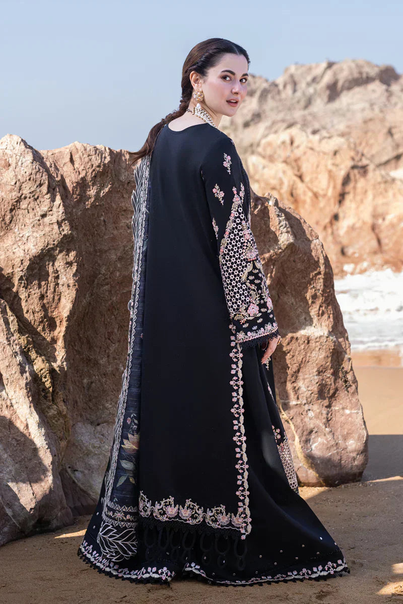 Qalamkar | Sahil Kinare Luxury Lawn | FP-14 RIMA - House Of Hania