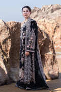 Qalamkar | Sahil Kinare Luxury Lawn | FP-14 RIMA - House Of Hania