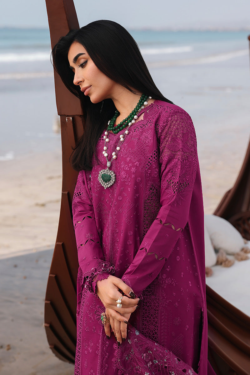 Qalamkar | Sahil Luxury Lawn 26 | SA-01 ZARA - House Of Hania
