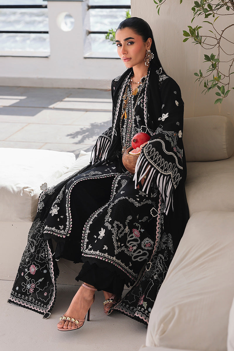 Qalamkar | Sahil Luxury Lawn 26 | SA-02 LIANA - House Of Hania