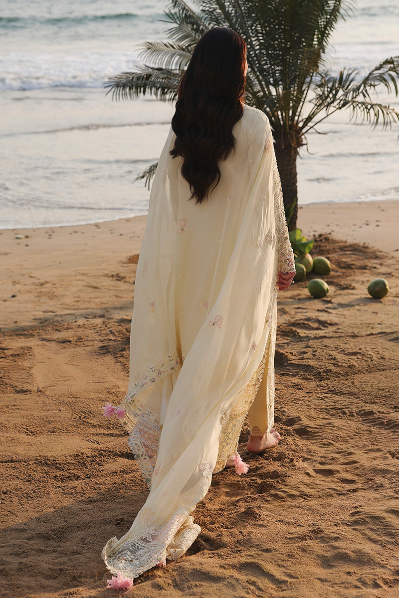 Qalamkar | Sahil Luxury Lawn 26 | SA-03 SAFA - House Of Hania