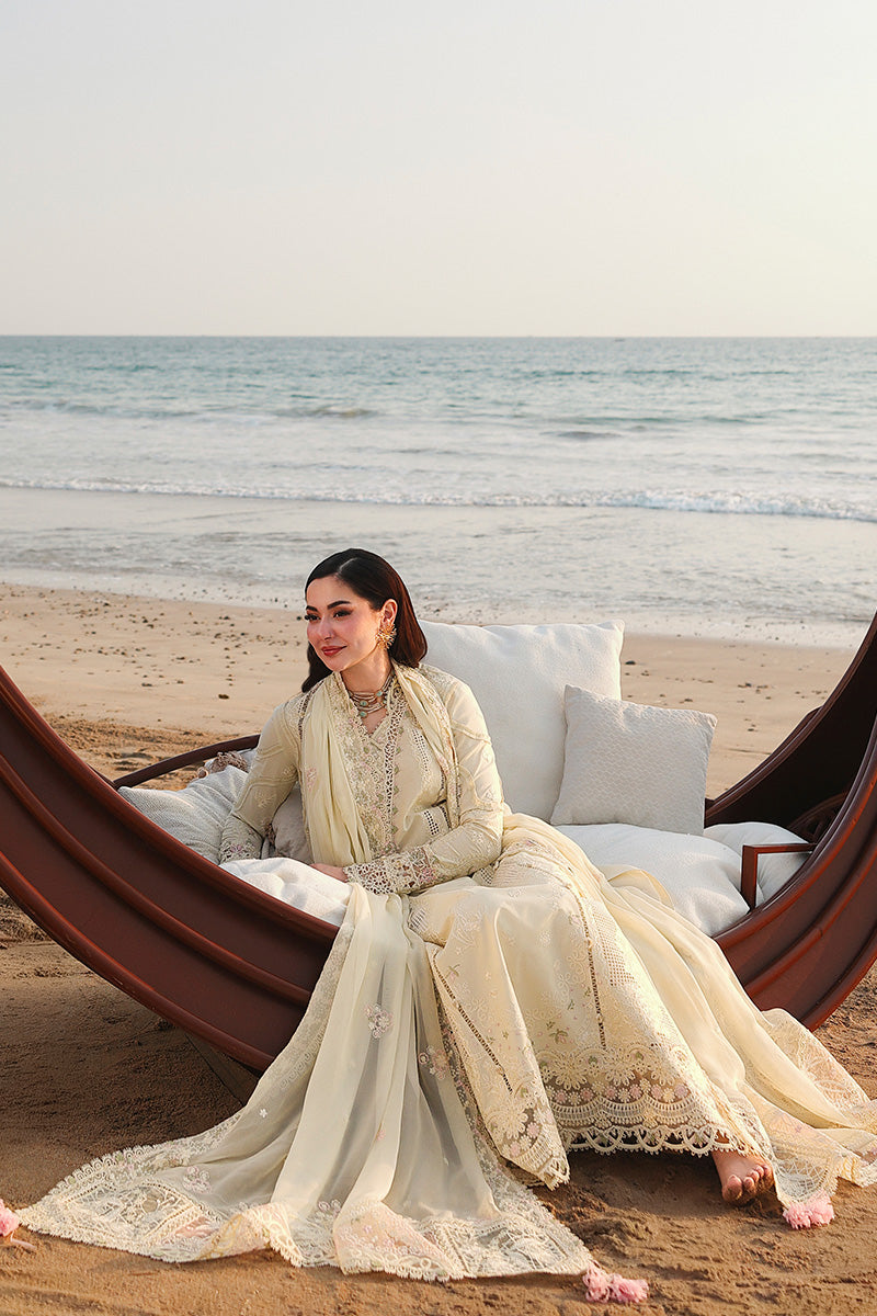 Qalamkar | Sahil Luxury Lawn 26 | SA-03 SAFA - House Of Hania