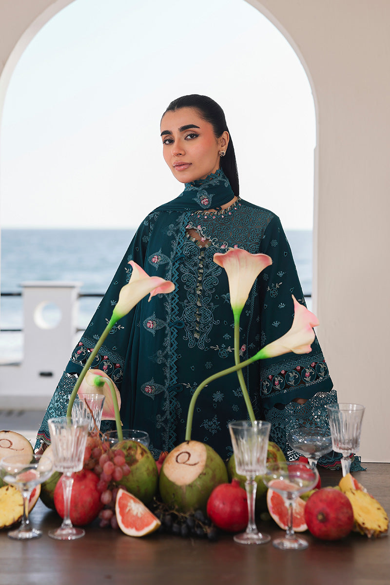 Qalamkar | Sahil Luxury Lawn 26 | SA-04 ELIF - House Of Hania