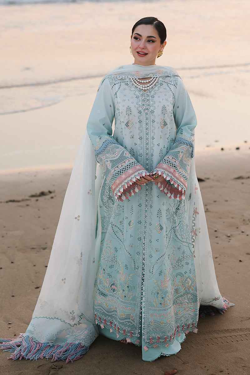 Qalamkar | Sahil Luxury Lawn 26 | SA-05 AYRA - House Of Hania