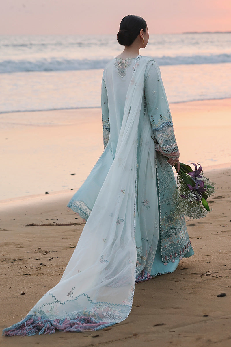 Qalamkar | Sahil Luxury Lawn 26 | SA-05 AYRA - House Of Hania