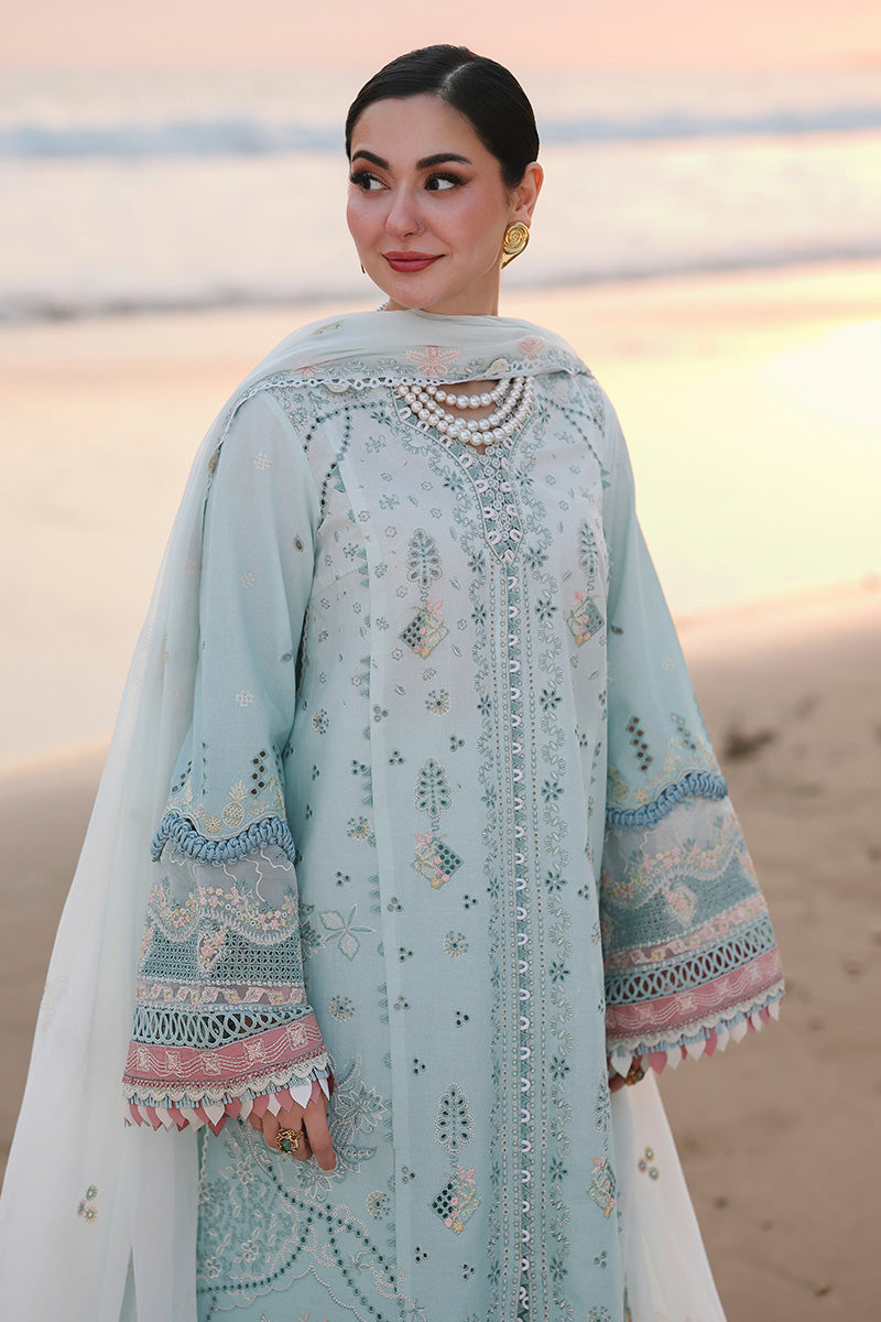 Qalamkar | Sahil Luxury Lawn 26 | SA-05 AYRA - House Of Hania