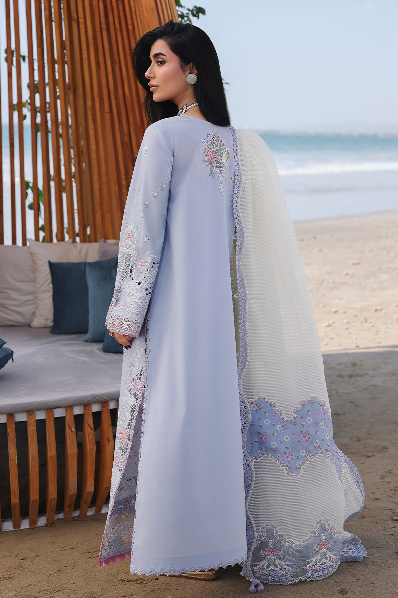 Qalamkar | Sahil Luxury Lawn 26 | SA-08 ZAYNA - House Of Hania