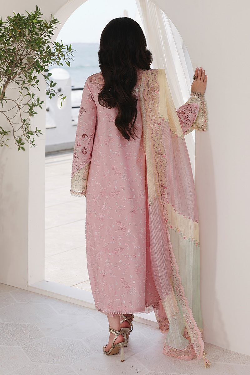 Qalamkar | Sahil Luxury Lawn 26 | SA-09 HANIYA - House Of Hania