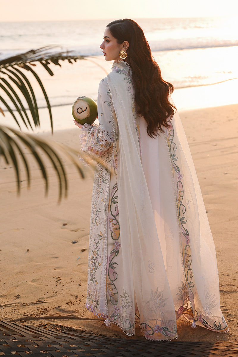 Qalamkar | Sahil Luxury Lawn 26 | SA-10 ILARA - House Of Hania