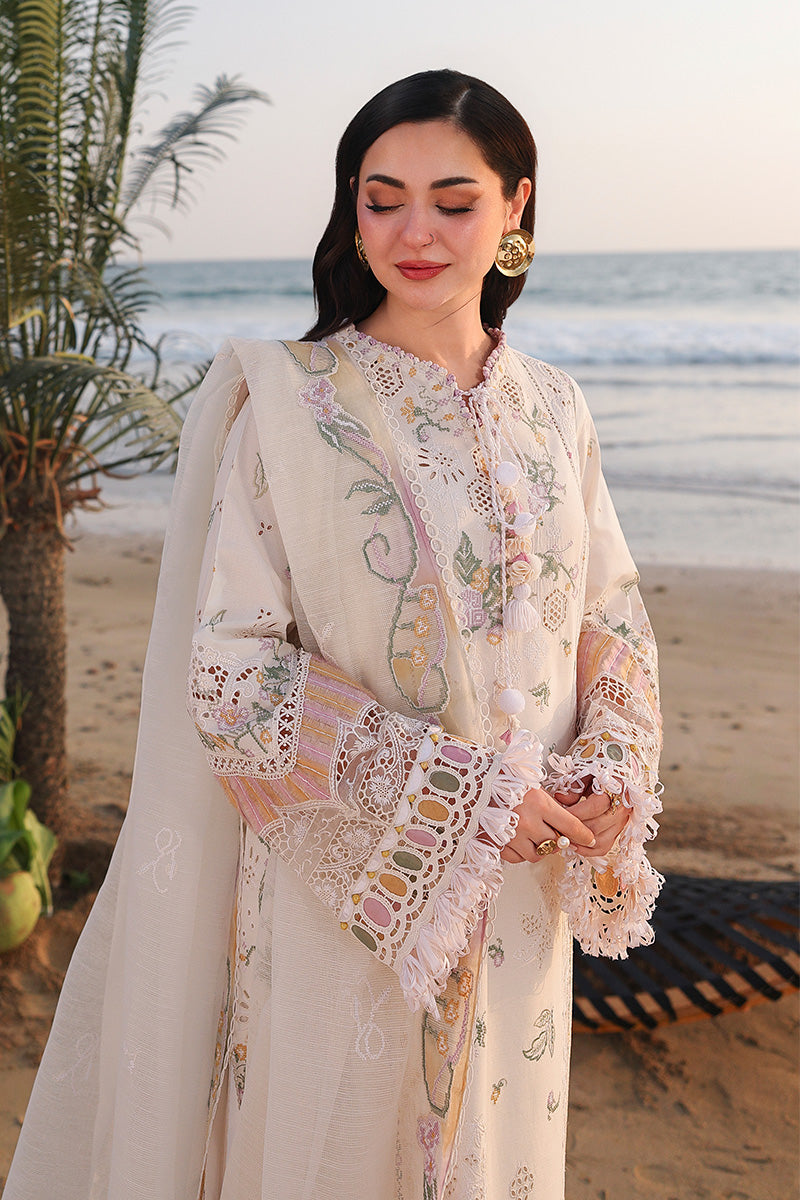 Qalamkar | Sahil Luxury Lawn 26 | SA-10 ILARA - House Of Hania