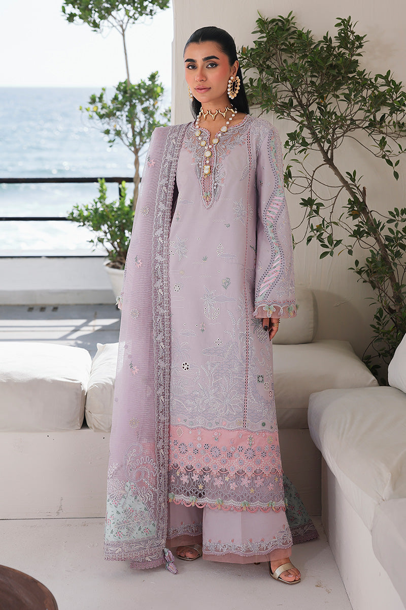 Qalamkar | Sahil Luxury Lawn 26 | SA-11 REHMA - House Of Hania