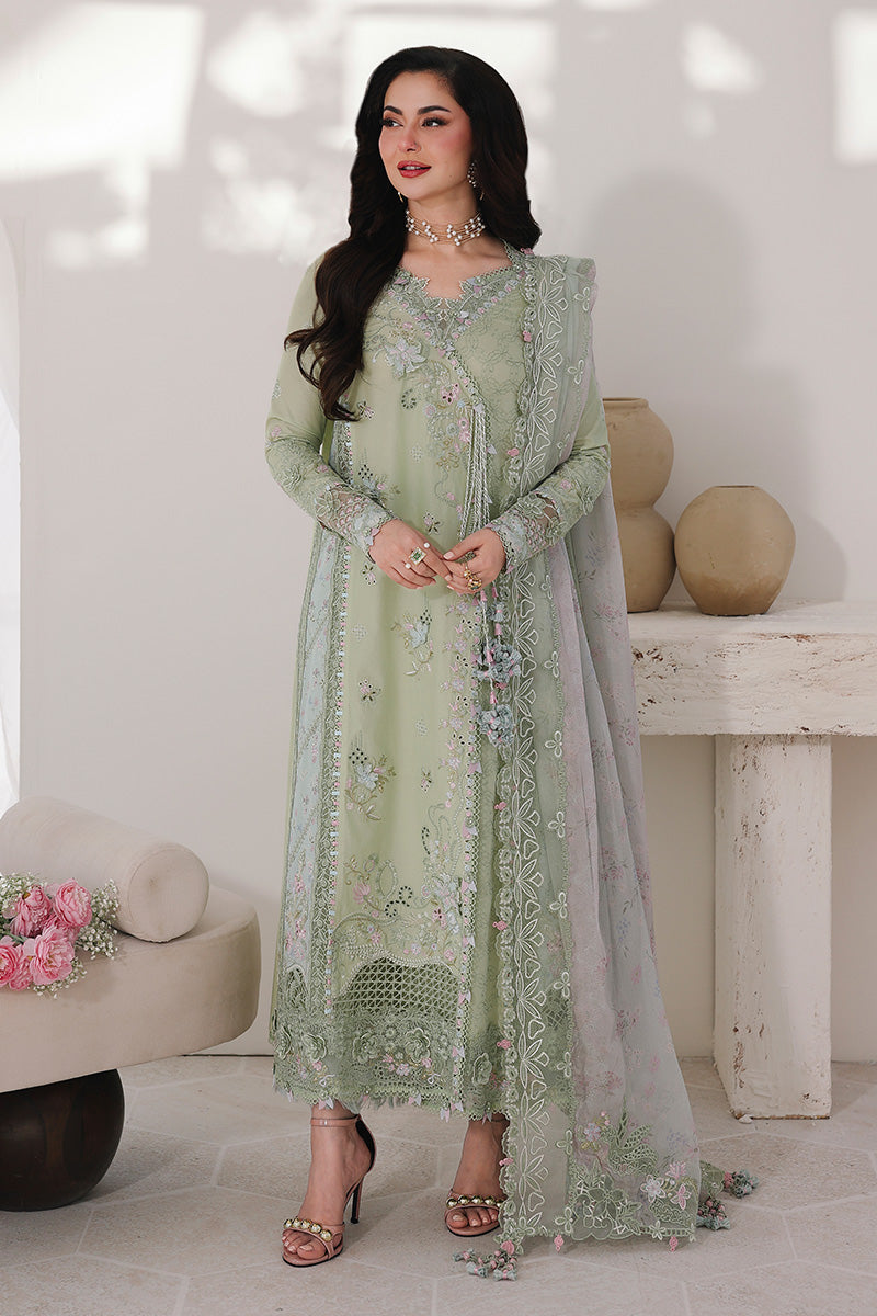 Qalamkar | Sahil Luxury Lawn 26 | SA-12 JIYA - House Of Hania