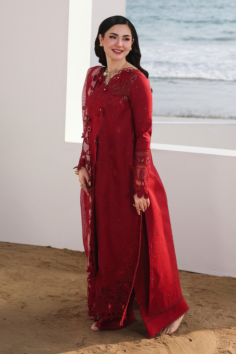 Qalamkar | Sahil Luxury Lawn 26 | SA-14 NELAM - House Of Hania