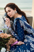 Qalamkar | Sahil Luxury Lawn | FK-05 AURORA - House Of Hania