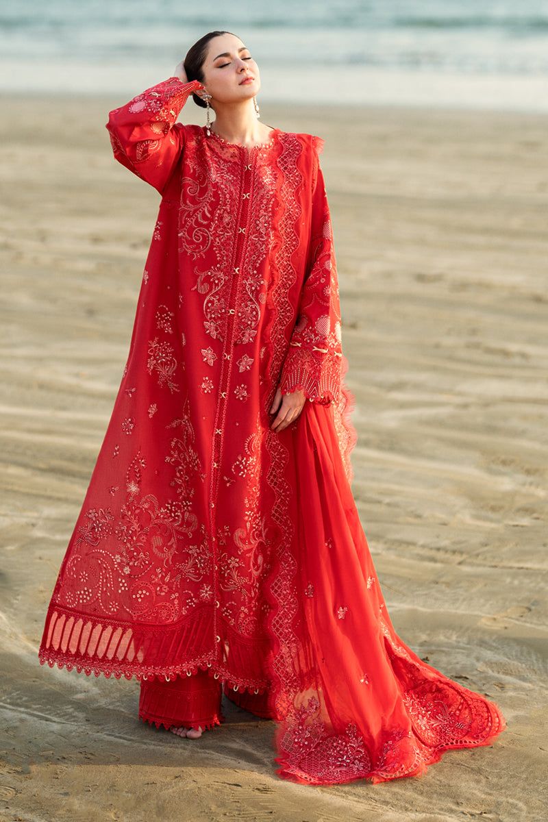 Qalamkar | Sahil Luxury Lawn | FK-07 BELLA - House Of Hania