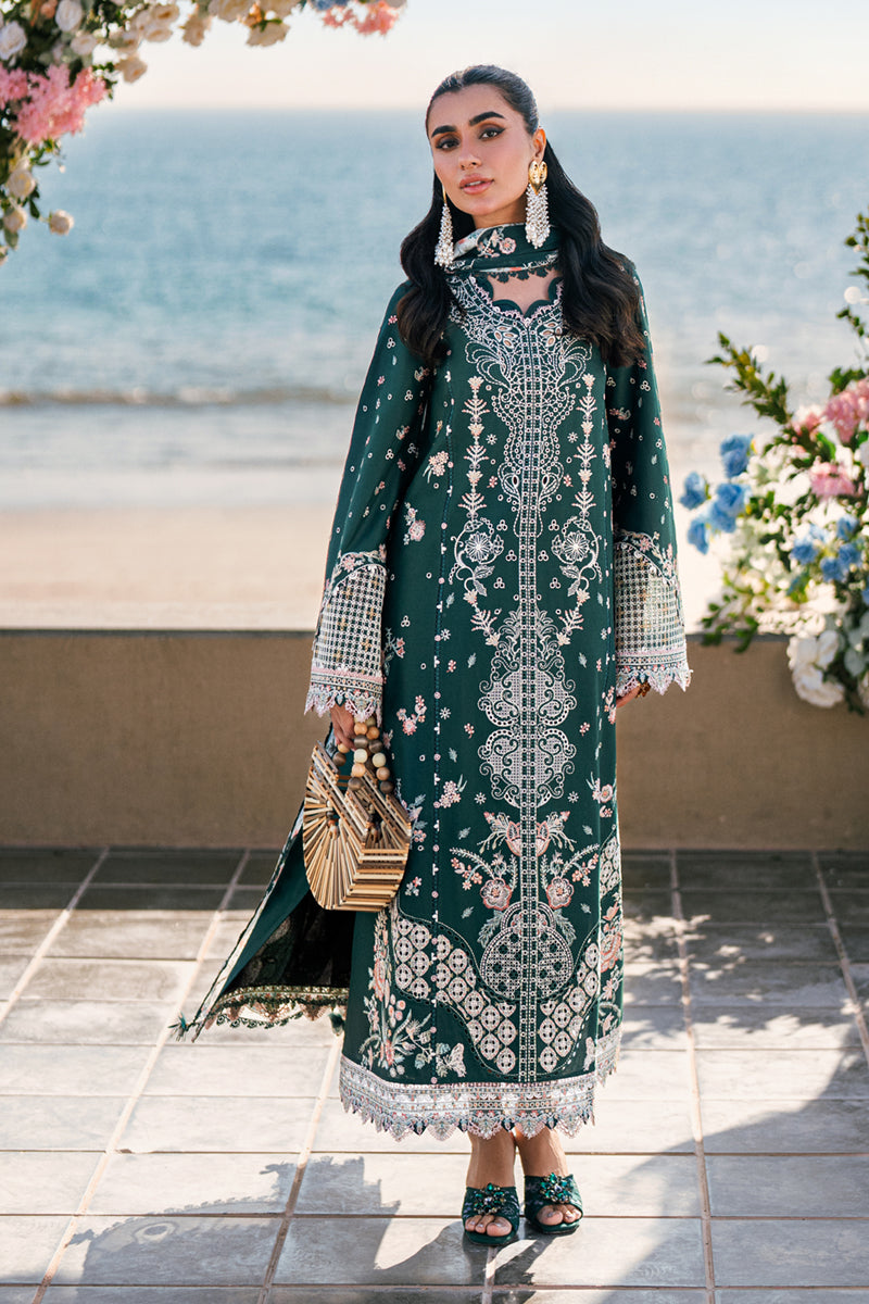 Qalamkar | Sahil Luxury Lawn | FK-13 ELIZA - House Of Hania