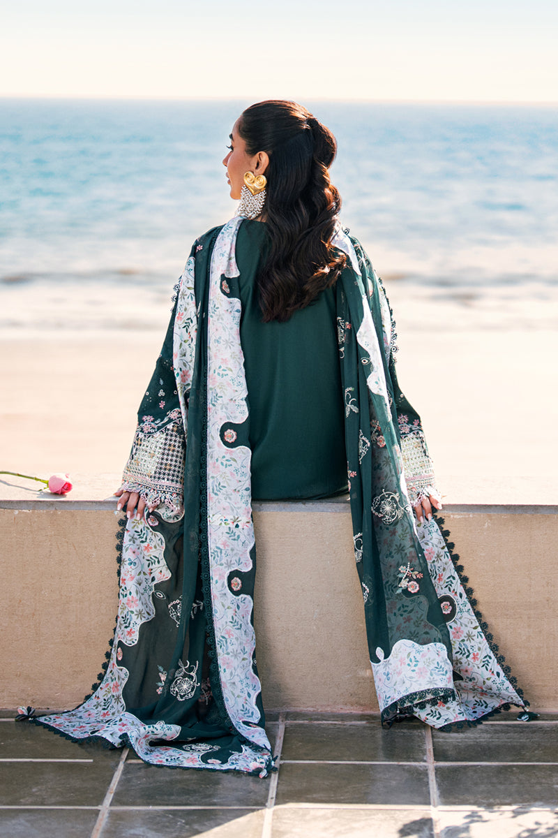 Qalamkar | Sahil Luxury Lawn | FK-13 ELIZA - House Of Hania